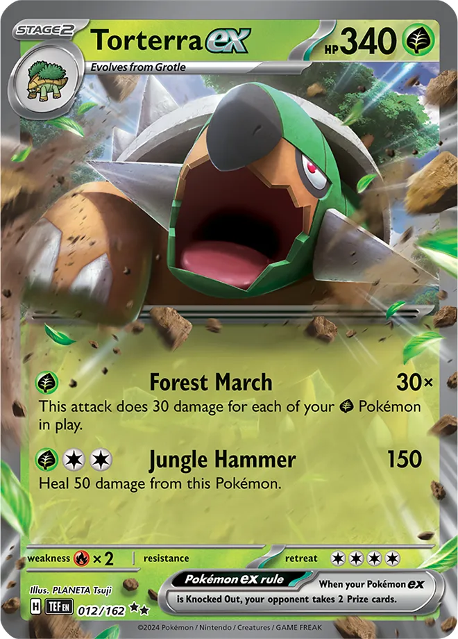 Carte Torterra ex — Temporal Forces