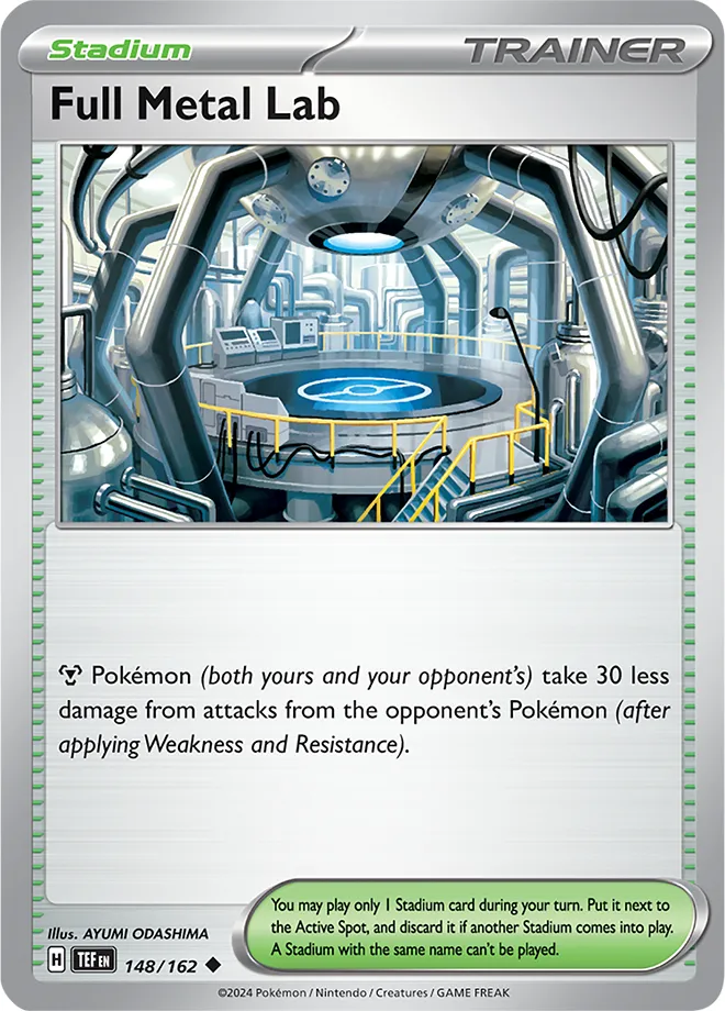 Carte Labo Métal Pur — Temporal Forces