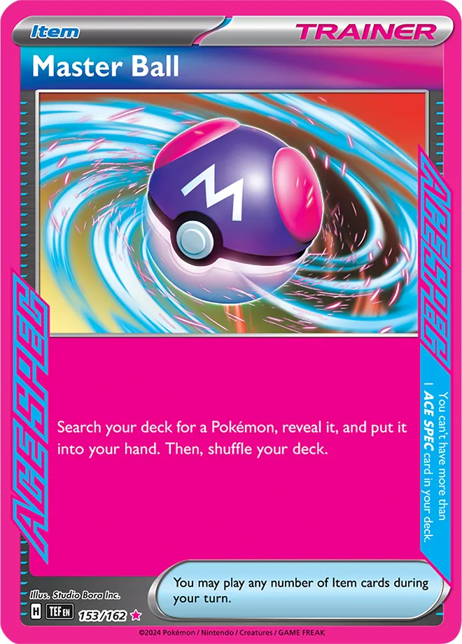 Carte Master Ball — Temporal Forces