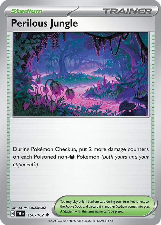 Carte Jungle Périlleuse — Temporal Forces