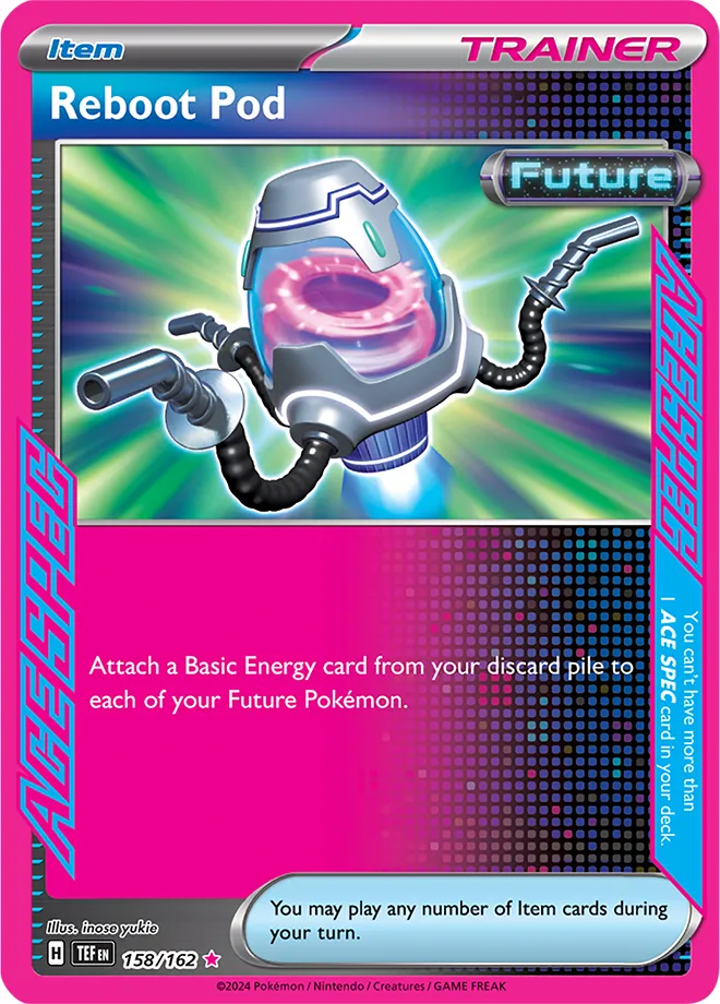Carte Capsule de Redémarrage — Temporal Forces