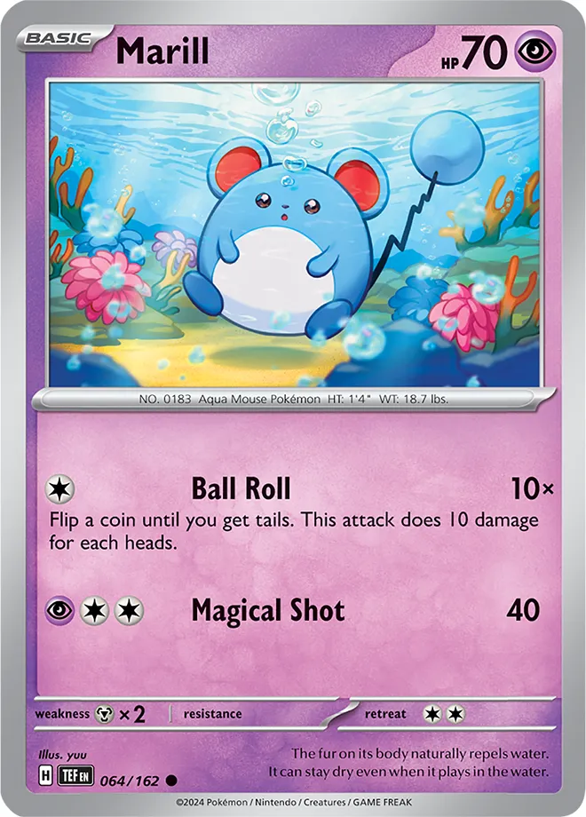 Carte Marill — Temporal Forces