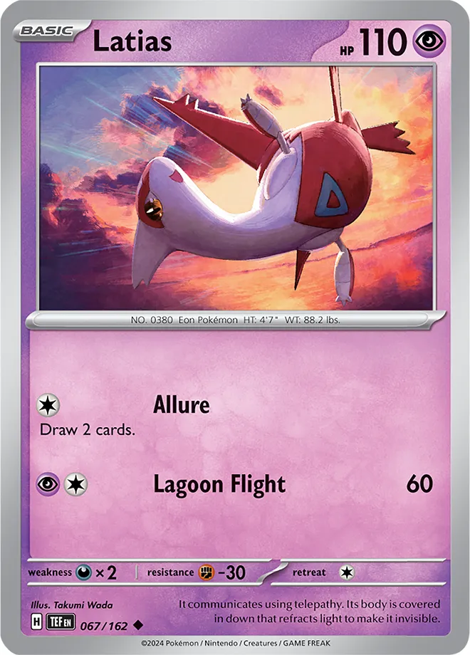 Carte Latias — Temporal Forces