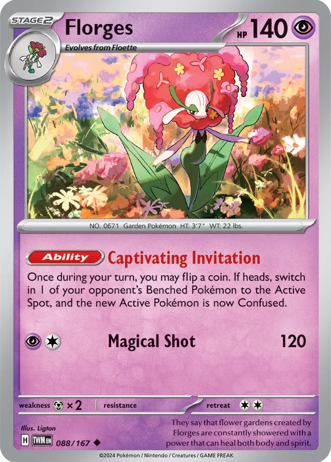 Carte Florges — Twilight Masquerade