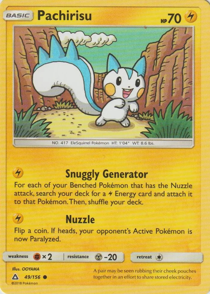 Carte Pachirisu — Ultra Prism
