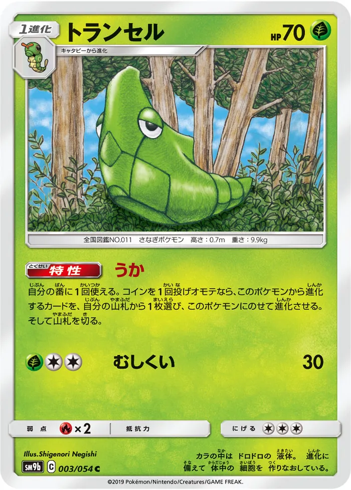Carte Metapod — Unbroken Bonds