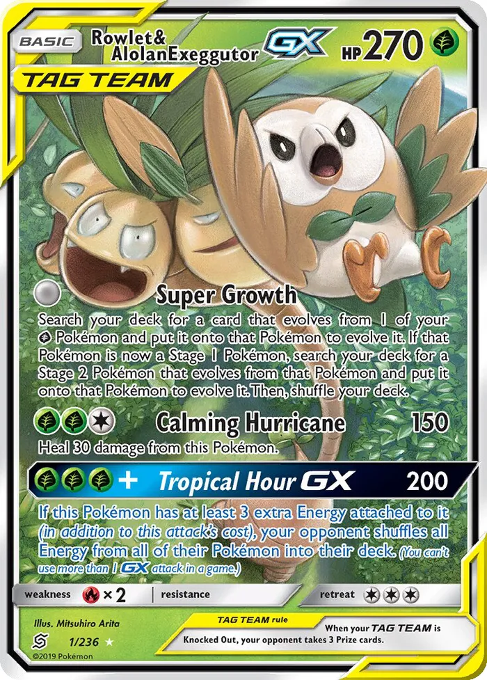 Carte Brindibou et Noadkoko D'Alola GX — Unified Minds