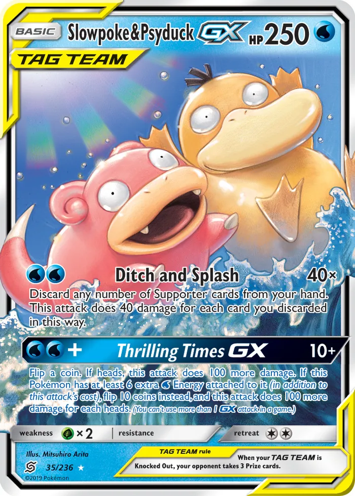 Carte Ramoloss et Psykokwak GX — Unified Minds