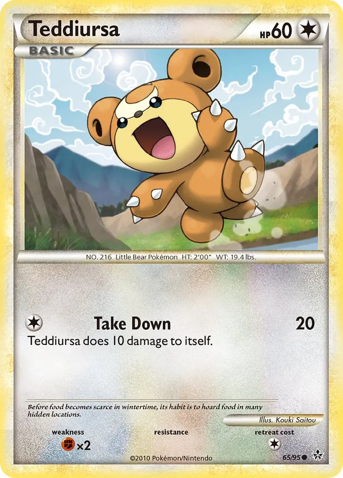 Carte Teddiursa — Unleashed