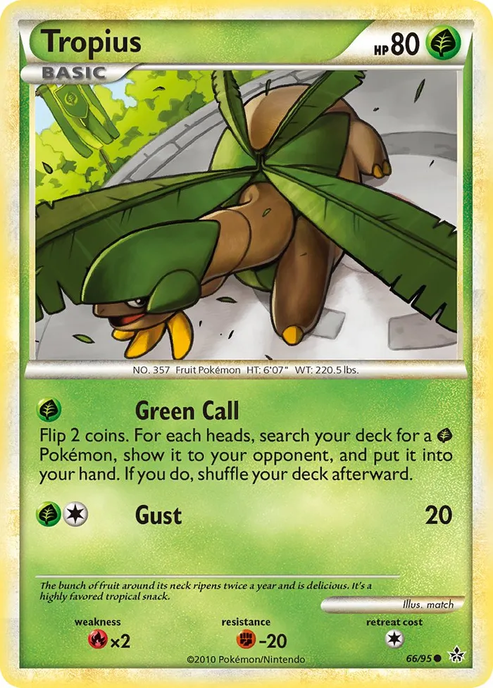 Carte Tropius — Unleashed