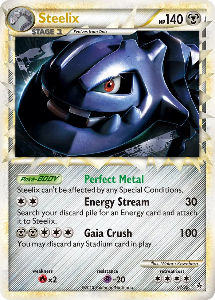 Carte Steelix — Unleashed