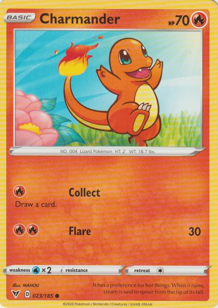 Carte Charmander — Vivid Voltage