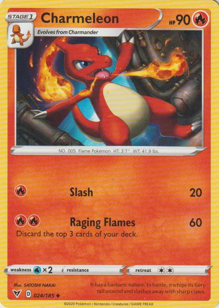 Carte Charmeleon — Vivid Voltage
