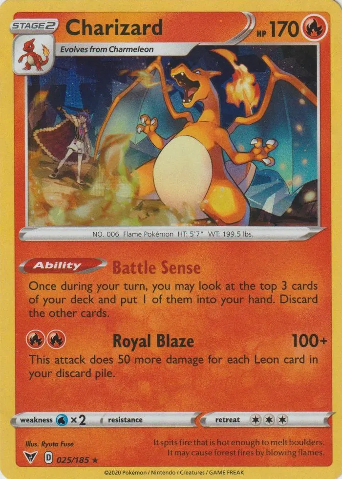 Carte Dracaufeu — Vivid Voltage