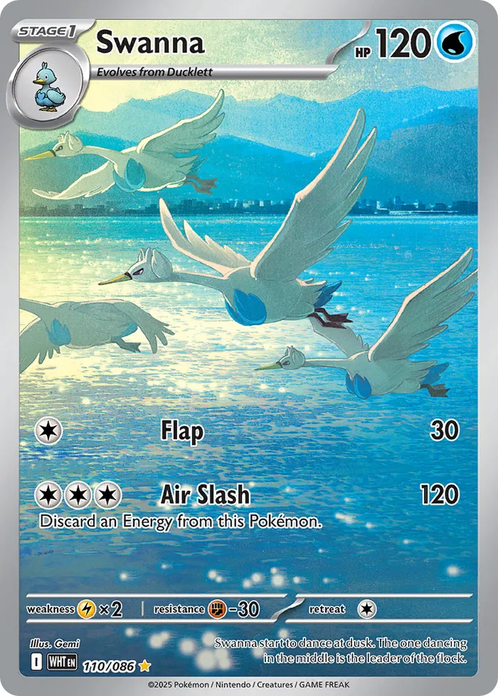 Carte Lakmécygne — White Flare Additionals