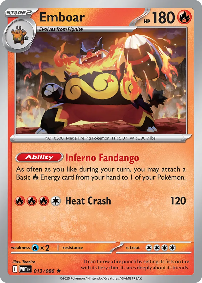 Carte Roitiflam — White Flare Additionals
