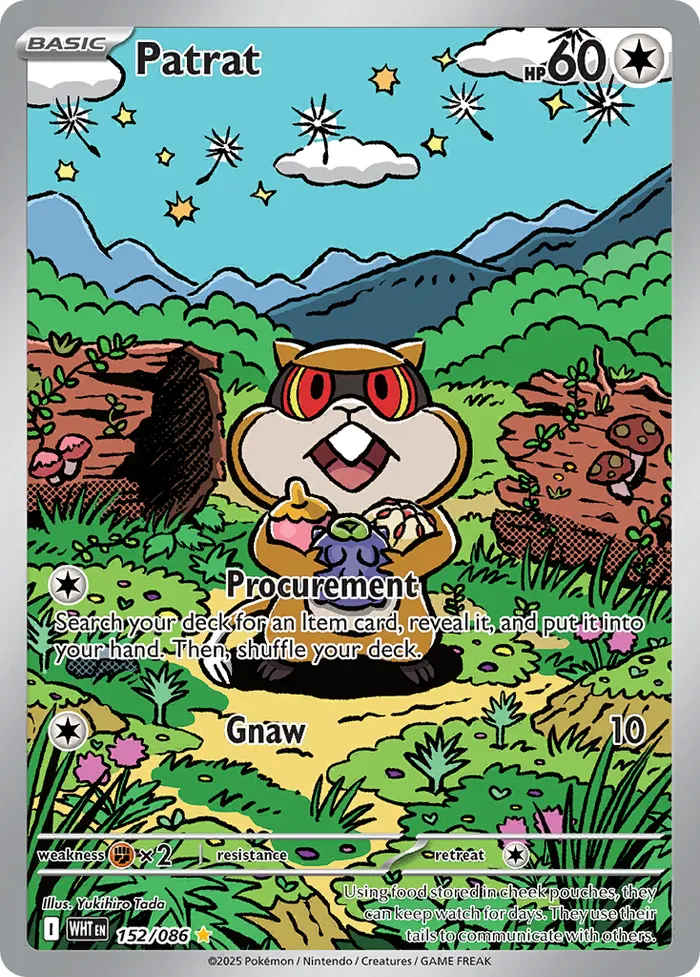 Carte Ratentif — White Flare Additionals