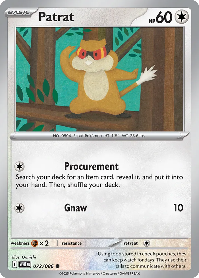 Carte Ratentif — White Flare Additionals