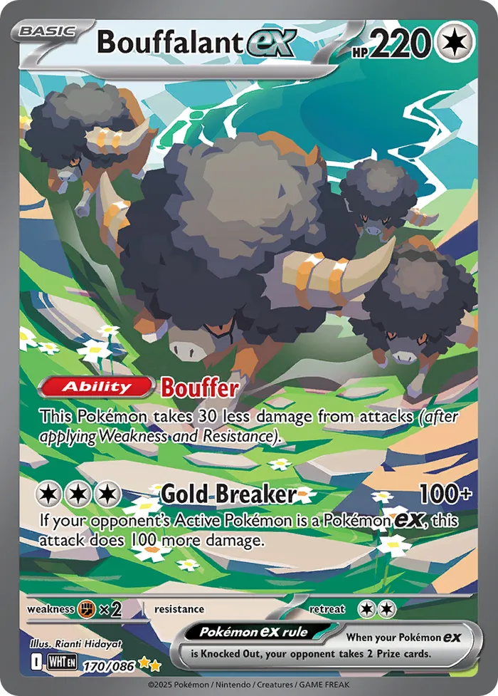 Carte Frison ex — White Flare