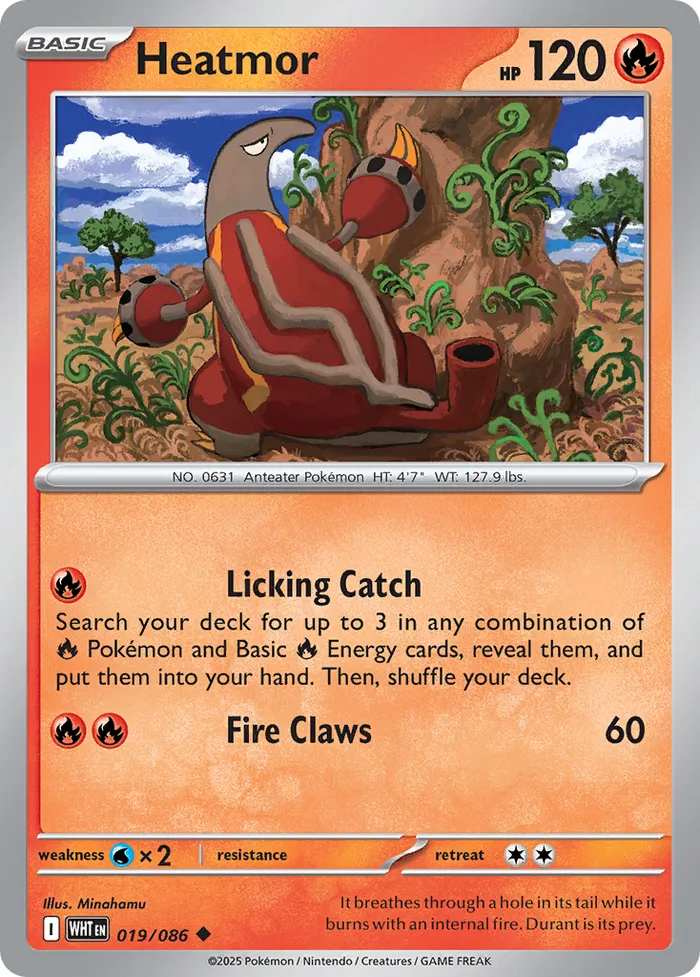 Carte Aflamanoir — White Flare