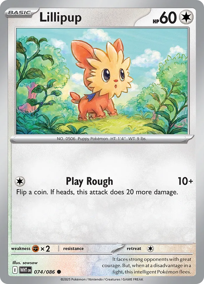 Carte Ponchiot — White Flare