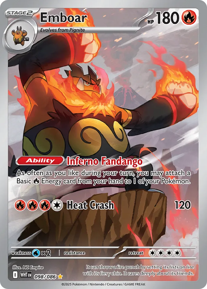 Carte Roitiflam — White Flare