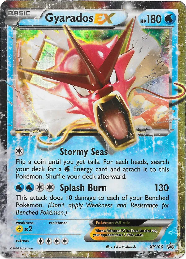 Carte Léviator EX — XY Black Star Promos