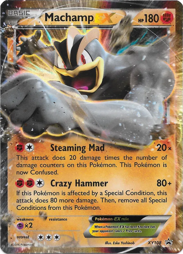 Carte Machamp-EX — XY Black Star Promos