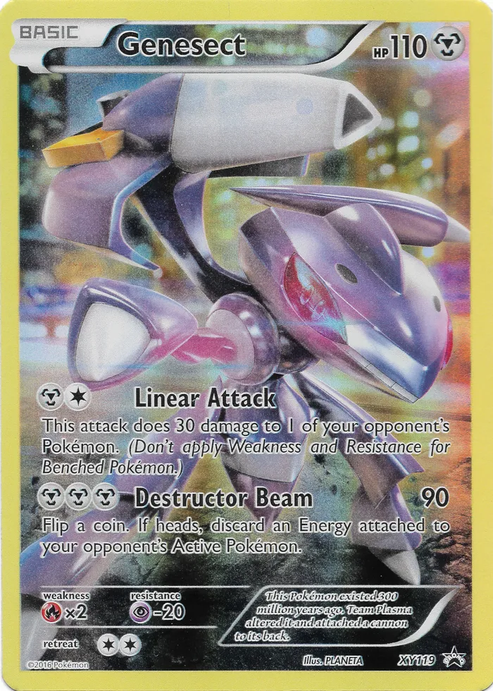 Carte Genesect — XY Black Star Promos