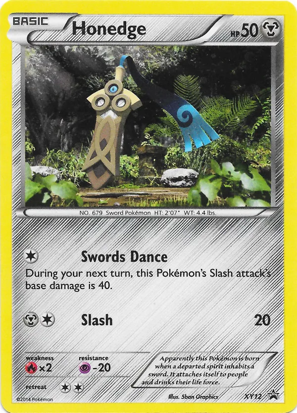 Carte Monorpale — XY Black Star Promos