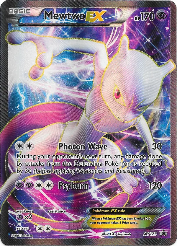 Carte Mewtwo-EX — XY Black Star Promos