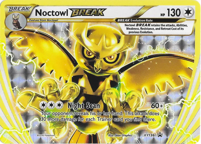 Carte Noctowl BREAK — XY Black Star Promos