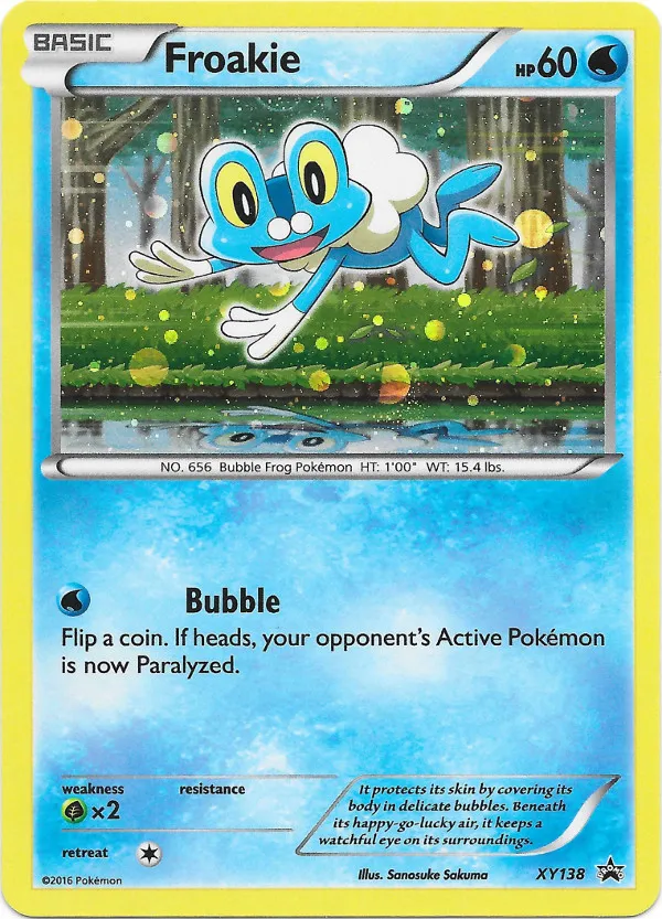 Carte Grenousse — XY Black Star Promos