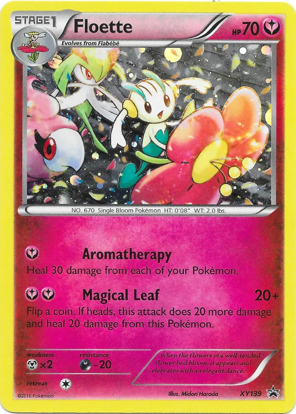 Carte Floette — XY Black Star Promos
