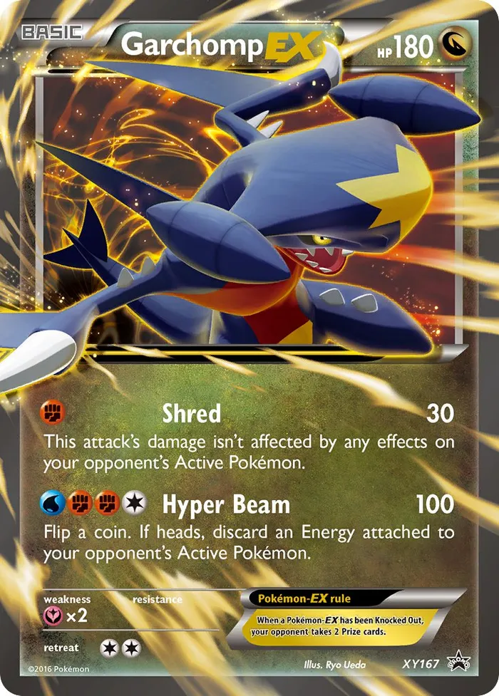 Carte Carchacrok EX — XY Black Star Promos