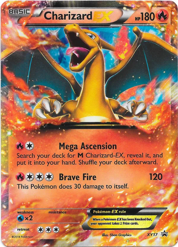 Carte Charizard-EX — XY Black Star Promos