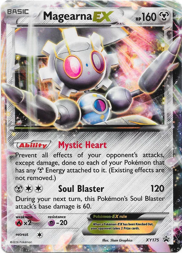 Carte Magearna EX — XY Black Star Promos