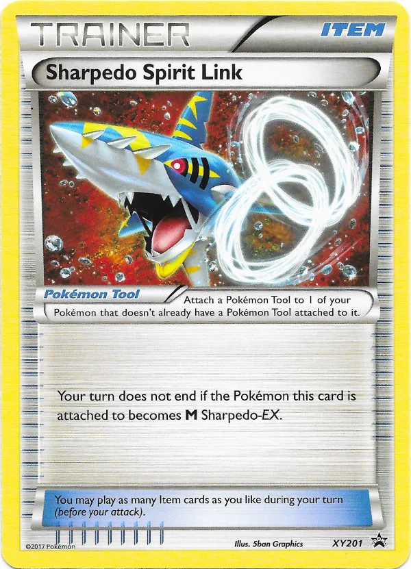 Carte Lien Spirituel Sharpedo — XY Black Star Promos