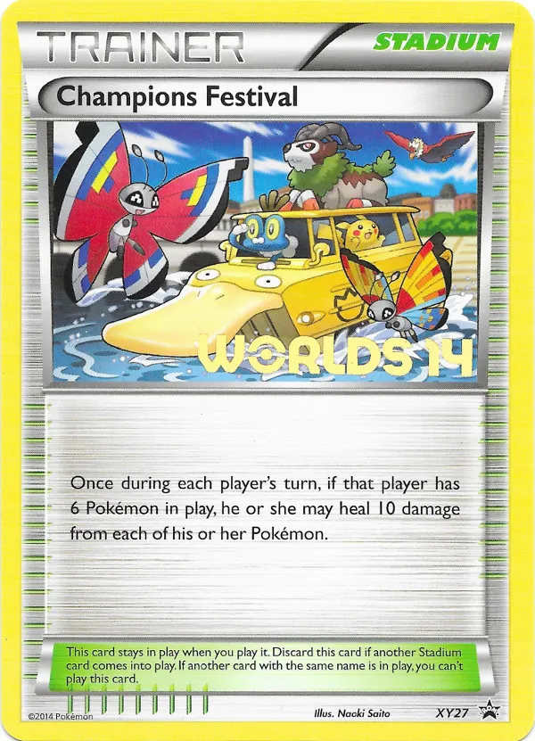 Carte Festival des Champions — XY Black Star Promos