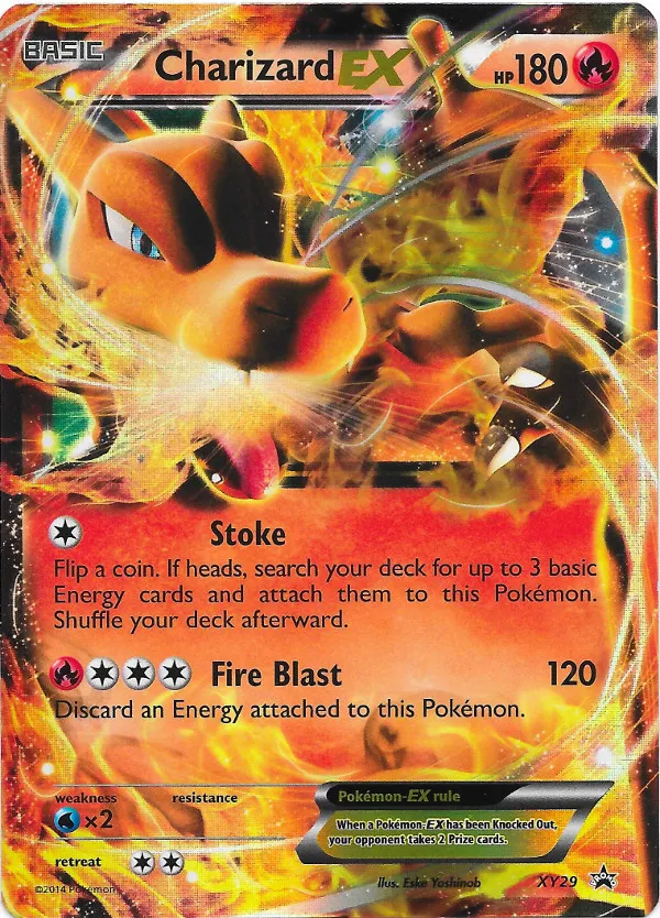 Carte Charizard-EX — XY Black Star Promos