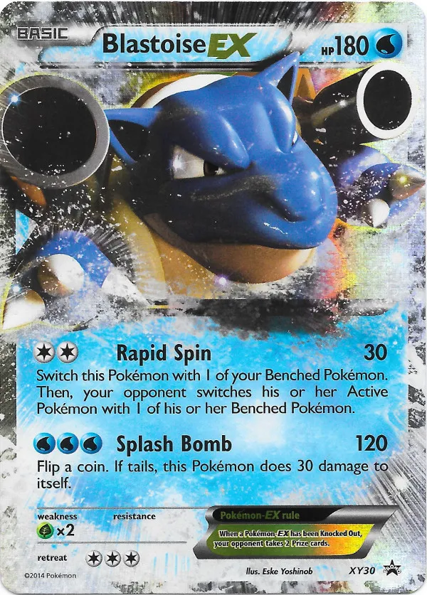 Carte Blastoise-EX — XY Black Star Promos