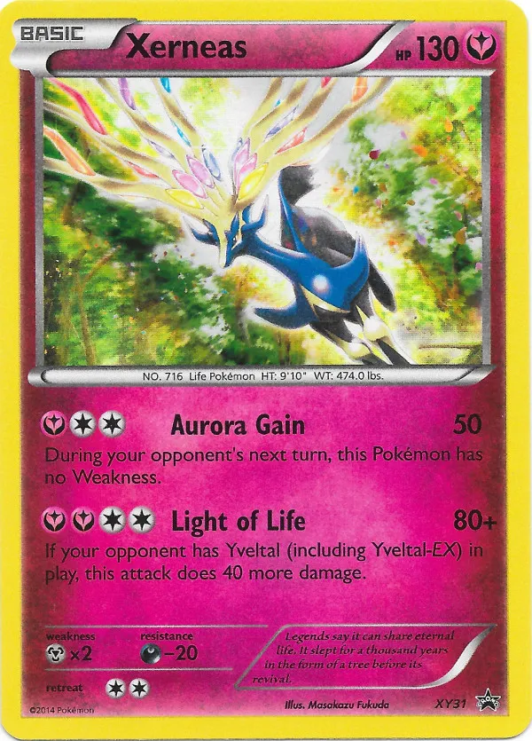Carte Xerneas — XY Black Star Promos