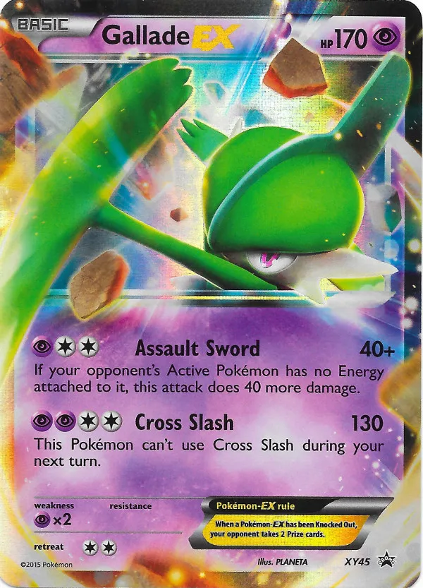 Carte Gallame EX — XY Black Star Promos