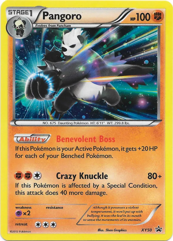 Carte Pandarbare — XY Black Star Promos
