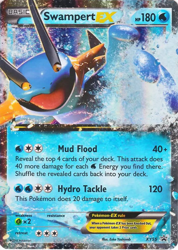 Carte Swampert EX — XY Black Star Promos
