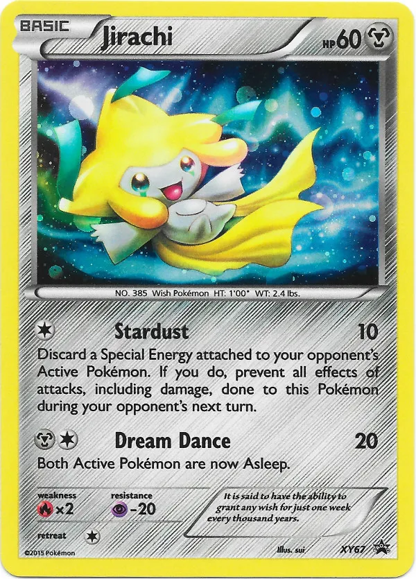 Carte Jirachi — XY Black Star Promos