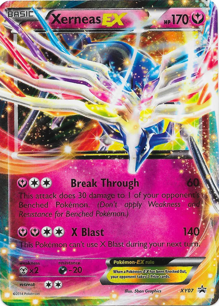 Carte Xerneas EX — XY Black Star Promos