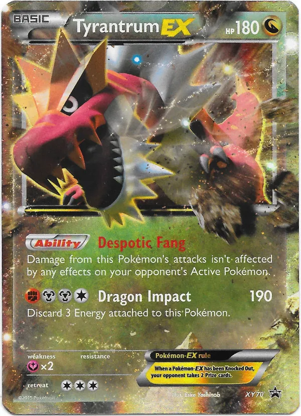 Carte Rexillius EX — XY Black Star Promos