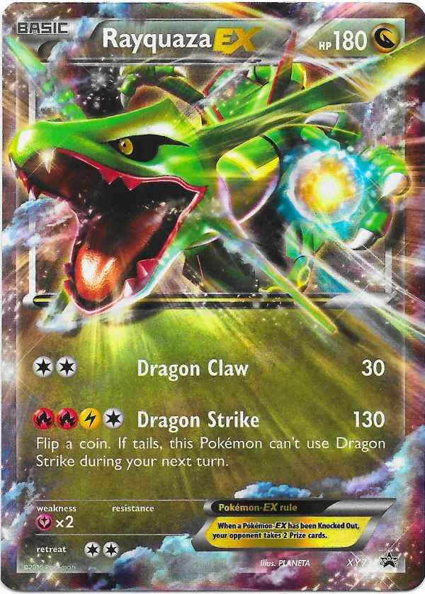 Carte Rayquaza EX — XY Black Star Promos