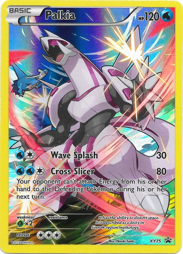 Carte Palkia — XY Black Star Promos